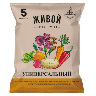 Грунт Живой  Универсальный  5л
