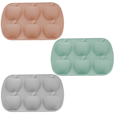 Форма для выпечки силиконовая 6 ячеек, 26*17*3см