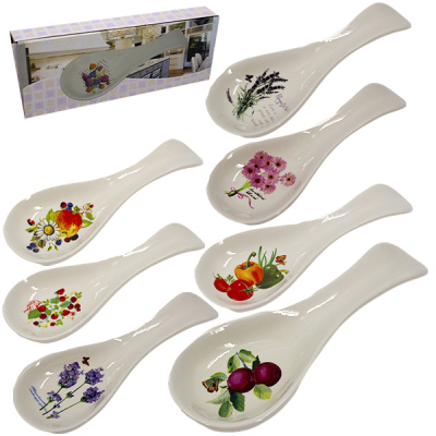 Подставка под ложку керамическая 25*9см