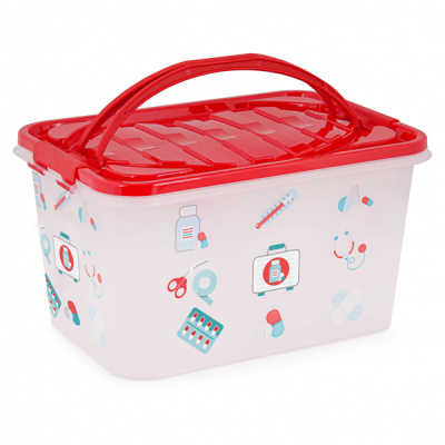 Контейнер "Доктор +" 15л прямоуг. (то)