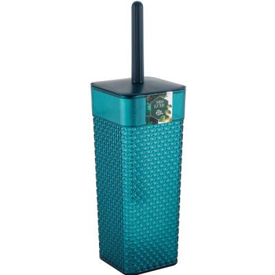 Комплект WC NEO LUXE (подставка + ерш) изумрудный агат (то)