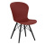 Стул LOFT с ножками металл+дерево OLA DOM (бордовый)