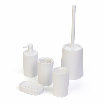 Набор аксессуаров для ванной комнаты "Пьюр" 115х115х385мм  (то)