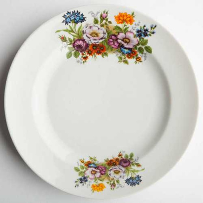 Тарелка мелкая 240мм Идиллия "Букет цветов"