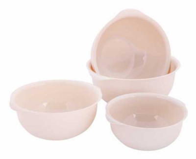 Набор чаш "Классик" (4 шт.)(бежевый)  (то)