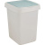 Контейнер для мусора 25л Step с крышкой Push to Open белый (то)