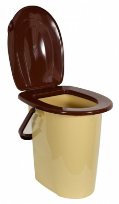 Ведро-туалет 22л с крышкой (то)