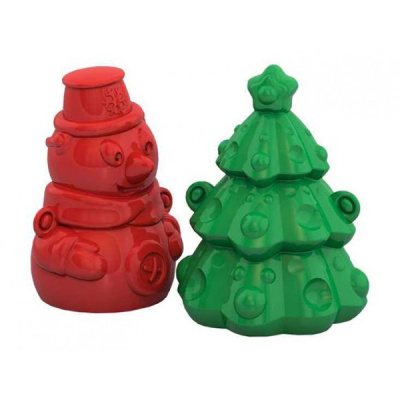 Формочки для снега "Елочка" и "Снеговик"