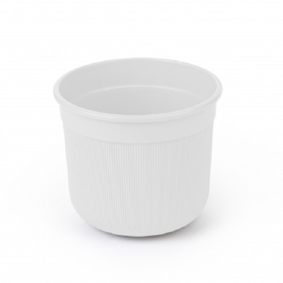 Горшок цв. "Сканди" 2л (с дренажной вставкой)(белый)