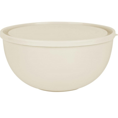 Салатник Galaxy 0,55л с крышкой молочный туман (то)