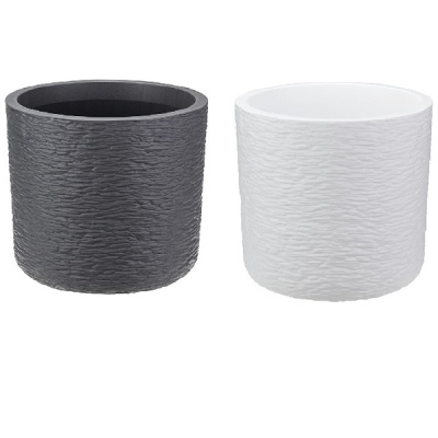 Кашпо СЛАНЕЦ D380мм 24л с вставкой (то)