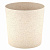 Горшок Цилиндр Эко 3,3л с дренаж. вставкой Слоновая кость