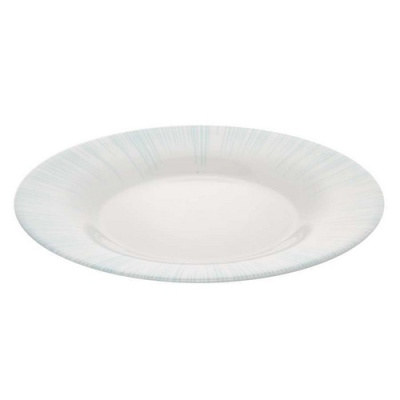 Тарелка упроч.Фокус 195 мм голубая 3цв. (рис.29082/А)