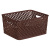 Корзина "Плетенка" 350х290х175 (коричневый)(то) Корзина "Плетенка" 350х290х175 (коричневый)(то)