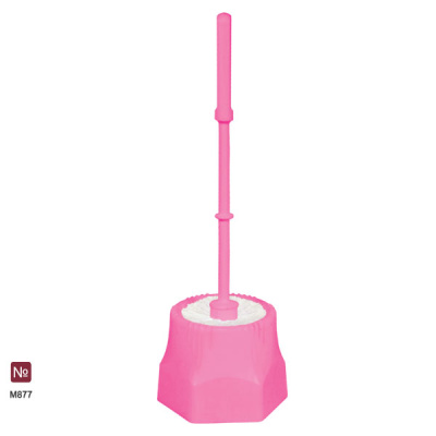 Ерш туалетный с подставкой "Лотос" (ерш с крышкой)(микс)(то)