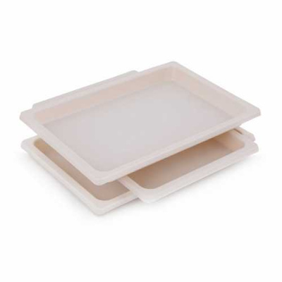 Набор подносов для заморозки пельменей(бежевый)  (то)