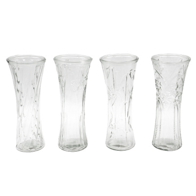 Ваза для цветов стеклянная 29см