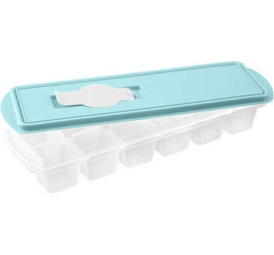 Форма для льда КУБИКИ с крышкой и клапаном