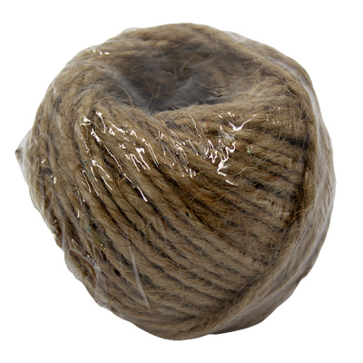 Шпагат пеньково-джутовый 50г, около 30м (веревка)