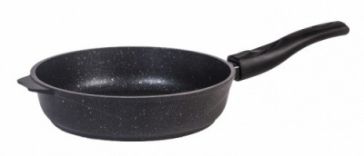 Сковорода 26 см съемн  ручка  "Гранит star" черный гранит с  блеском  а/п