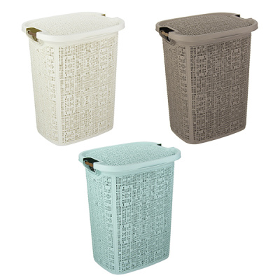 Корзина для белья БЯЗЬ 30л (то)