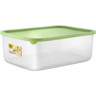 Контейнер д/продуктов Vanilla прямоуг. 4,5л с гибк.крышк. фисташка