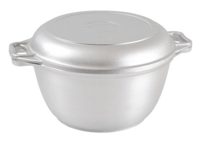 Казан с крышкой-сковородой 4л