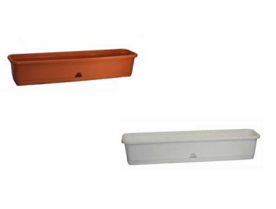 Балконный ящик 800мм с поддоном (пал. 200) 13,6л (то)