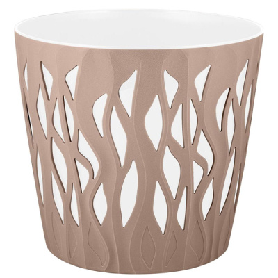 Горшок для цветов Winds D340мм 20л c дренажной вставкой 18,7л французский платан (то)