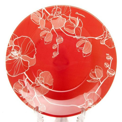 Тарелка закусочная (десертная) Pasabahce Sweet Orchids, D=19,5 см