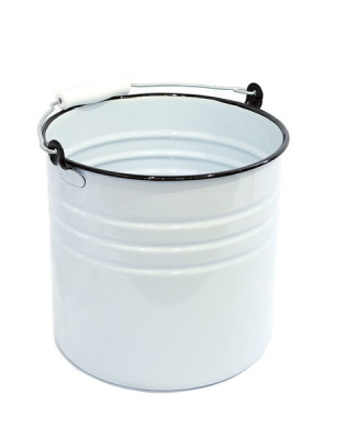 Ведро эмал  12л. б/кр .