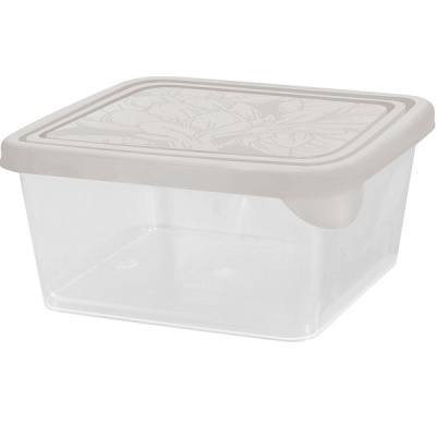 Контейнер для прод. HELSINKI Artichoke 0,45л квадр. пепельный жемчуг (то)