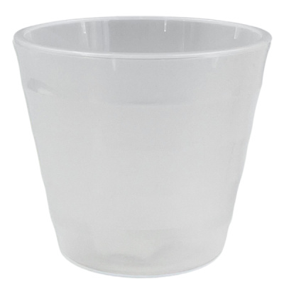 Горшок Лаура 2,3л с прозрачной вкладкой Прозрачный