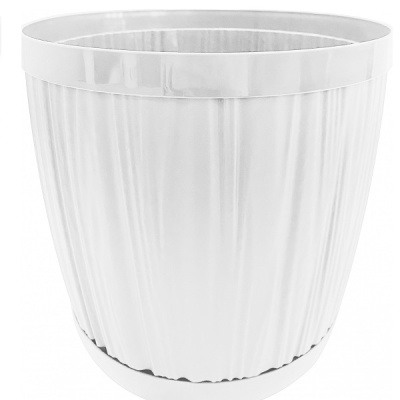 Горшок для цветов BARCELONA 1,8л белый