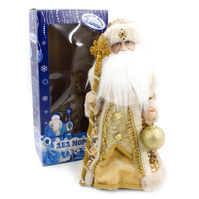 Фигурка  НОВОГОДНЯЯ декоративная "Дед Мороз" 40см