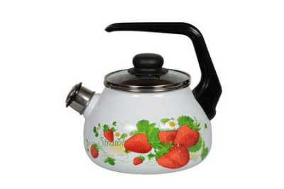 Чайник 2,0л сф. со свистком "STRAWBERRY"