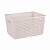 Корзина "Мираж" 380х285х210мм (бежевый)(то)