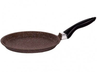 Сковорода блинная 20см "Гранит  brown" коричневый гранит / а/п