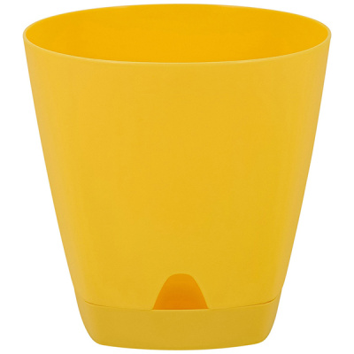 Горшок для цветов AMSTERDAM D200 с прикорневым поливом 4л спелая груша (то)