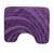 Коврик с вырезом для туалета LEMIS 3019  лиловый 50х60 L CADESI