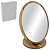 Зеркало овальное 23*16*13см,  в деревянной оправе 