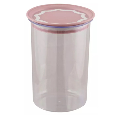 Банка для сыпучих продуктов 1л.  с вакуум.крышкой (то)