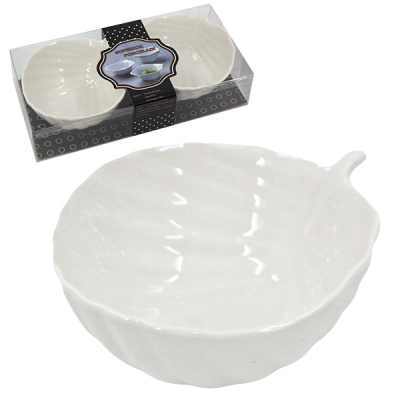 Соусница керамическая Ø-10см h-4см,  набор 2шт 350мл