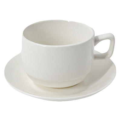 Набор чайный 200 мл керамический (чайная пара - чашка+блюдце)