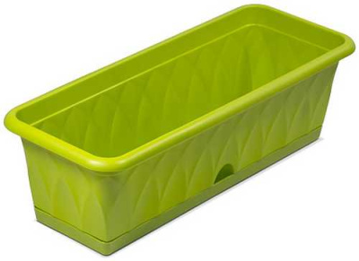 Ящик для растений "Сиена"  58см с поддоном  (то)