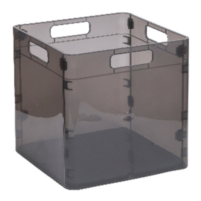 Ящик сборный 35л 330х330х330мм (графит) (то)