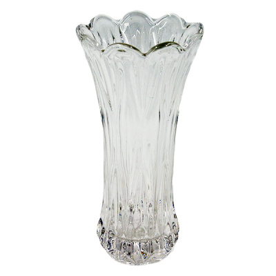 Ваза стеклянная для цветов h-19см без упаковки