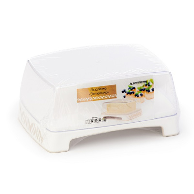 Масленка "Эстетика"(бело-бежевый)(то)