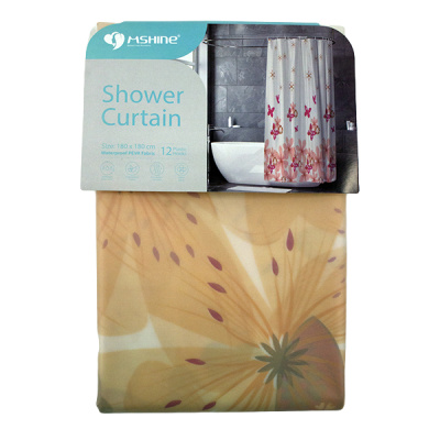 Штора для ванной комнаты 180*180см PEVA