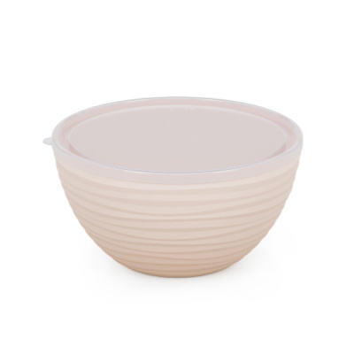 Чаша "Оазис" 2,5л с крышкой (бежевый)(то)